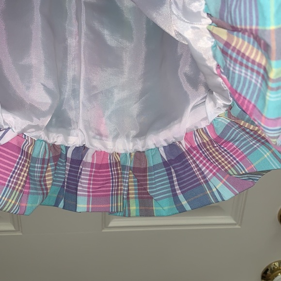 Chaps, 9-12m, Stunning Balloon Dress, Multiple Colors Blend Beautifully, - Picture 6 of 12